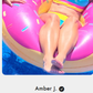 🌼 Třídílné sportovní bikiny z nylonu s barevnými bloky