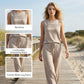 🎁HOT SALE 55% OFF💥Women's Sleeveless Top & Drawstring Pants Set