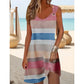 🏖️😍Dámské bezkrkové šaty s výstřihem do V a asymetrickým střihem👗
