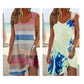 🏖️😍Dámské bezkrkové šaty s výstřihem do V a asymetrickým střihem👗