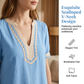 Women's V-Neck Short Sleeve Dress