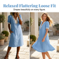 Women's V-Neck Short Sleeve Dress