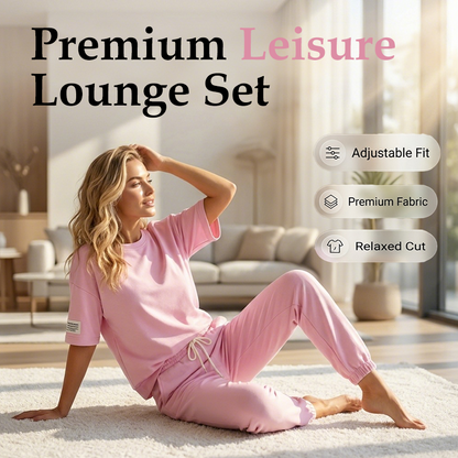 ⏰🔥LIMITED TIME 58% OFF! 💥 Women’s Casual Short Sleeve Top & Pants Set – Comfortable, Stylish & Perfect for Everyday Wear ✨👚