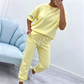 ⏰🔥LIMITED TIME 58% OFF! 💥 Women’s Casual Short Sleeve Top & Pants Set – Comfortable, Stylish & Perfect for Everyday Wear ✨👚