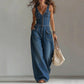⏳Time-Limited Special⏰Women's Denim Jumpsuit – Sleeveless, V-Neck, Wide-Leg 💫