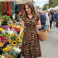 🐆Dámské elegantní šaty s leopardím vzorem a klopovým límcem😍👗