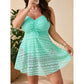 ⏳Limited-time 50% off⏰Plus Size Slimming Mesh One Piece Swimsuit🌸👙
