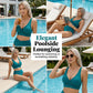 👙😍Dámský high-waisted bikini set s řasením💓