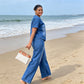 💙Women's Casual Denim Top & Pants 2-Piece Set – Effortless Everyday Summer Style☀️