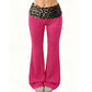 Women's Leopard High Waist Flare Yoga Leggings