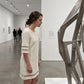 Elegant A-Line Mesh Spliced Dress