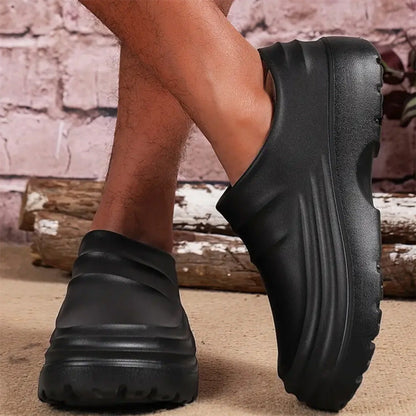 Męskie Miękkie Wodoodporne Olejoodporne Buty Robocze Slip-On