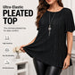 👕 Plisowana bluzka plus size