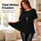 👕 Plisowana bluzka plus size