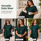 👕 Plisowana bluzka plus size