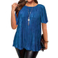 👕 Plisowana bluzka plus size