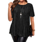 👕 Plisowana bluzka plus size