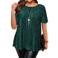 👕 Plisowana bluzka plus size