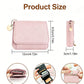 💕RFID Blocking Short Wallet for Women, Mini Card Holder Purse with Key Ring, Coin Pocket & ID Window👛