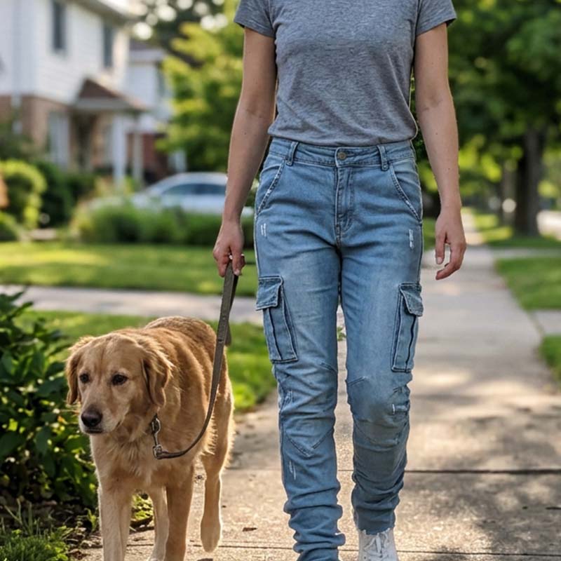 👖 LIMITED-TIME✨Slim Fit Denim Cargo Pants