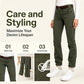 Damskie stylowe jeansy slim fit z elastanem