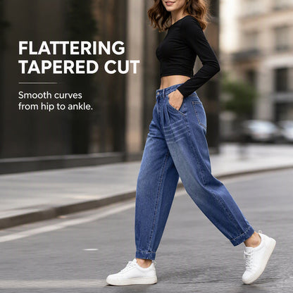 💃Women's High Waisted Harem Denim Pants