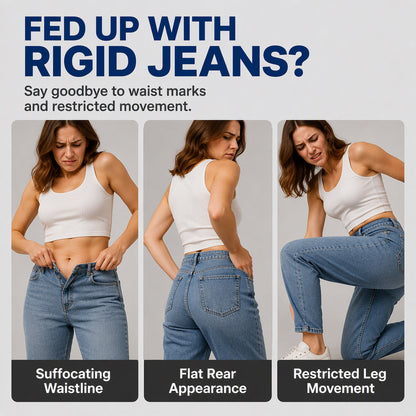 💃Women's High Waisted Harem Denim Pants