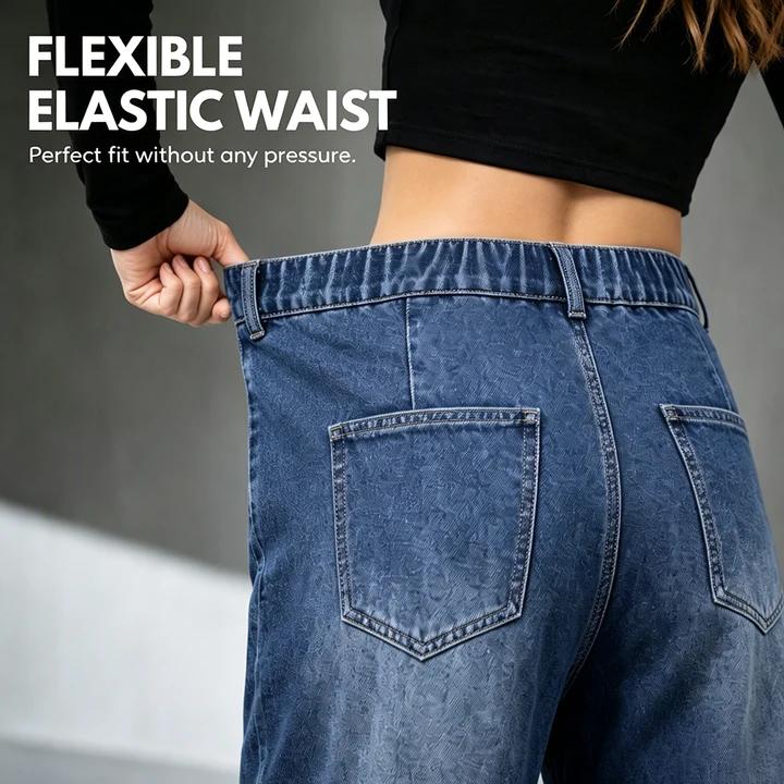 💃Women's High Waisted Harem Denim Pants