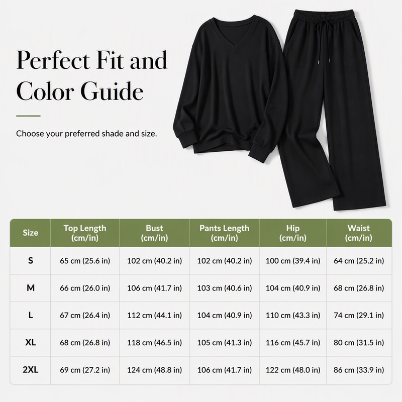 🥳AUTUMN HOT SALE🥳🍂50K+ SOLD!💥Women's Casual Top & Pants 2-Piece Lounge Set