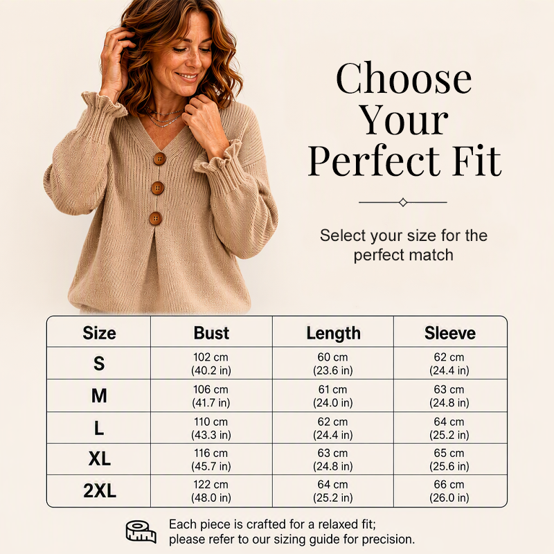 🍂Women’s V-Neck Knit Jumper – Flattering, Cosy & Effortlessly Chic