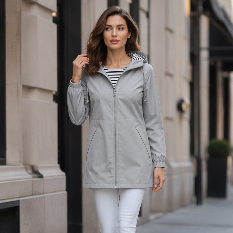 💥Women's Outdoor Waterproof Hooded Jacket🌧🧥