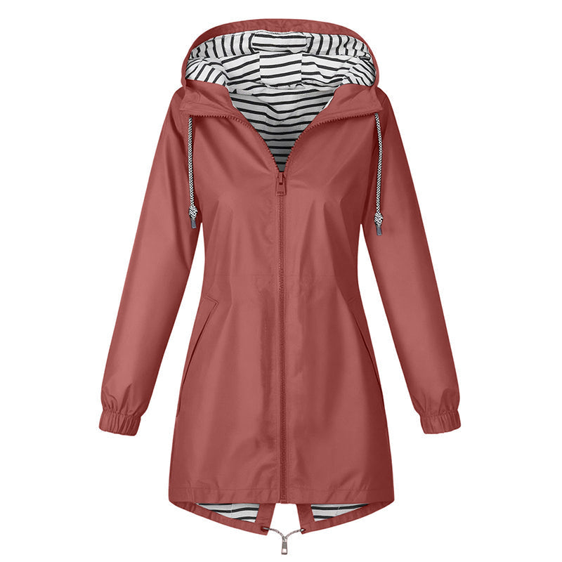 💥Women's Outdoor Waterproof Hooded Jacket🌧🧥