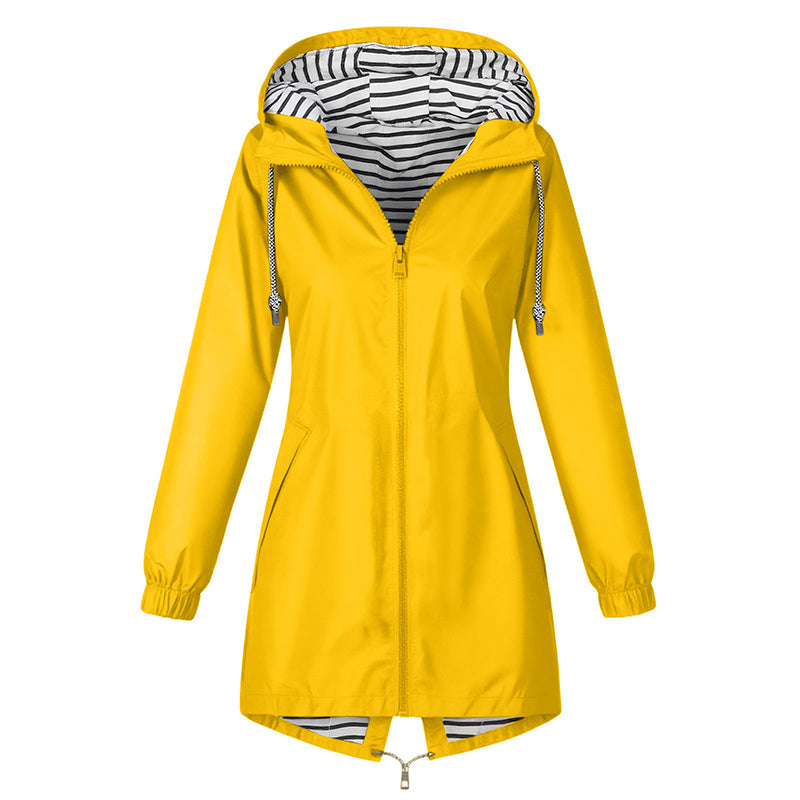 💥Women's Outdoor Waterproof Hooded Jacket🌧🧥