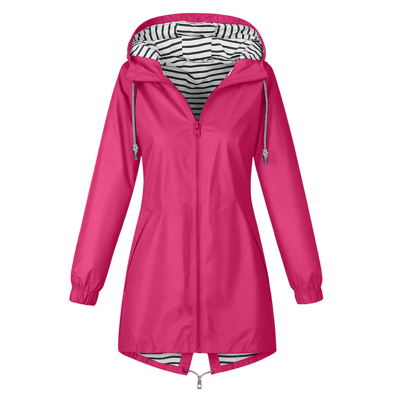 💥Women's Outdoor Waterproof Hooded Jacket🌧🧥
