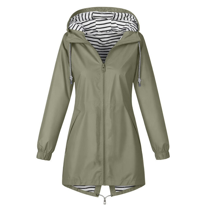 💥Women's Outdoor Waterproof Hooded Jacket🌧🧥