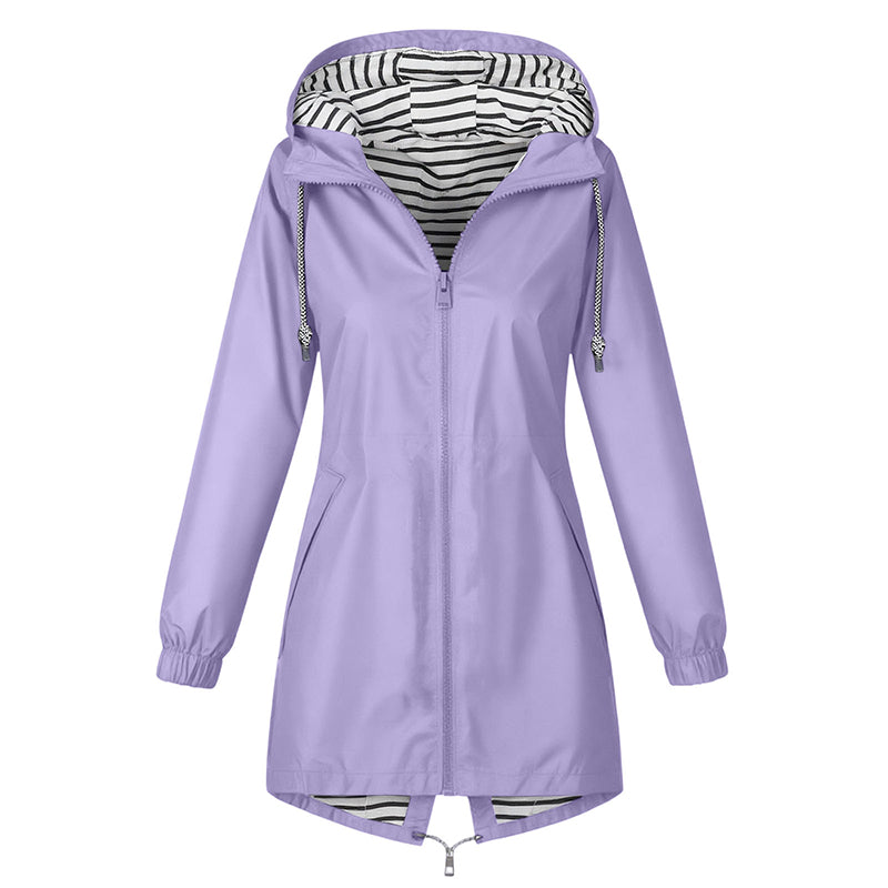 💥Women's Outdoor Waterproof Hooded Jacket🌧🧥