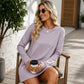 Women's Long Sleeve T-Shirt Dress with Pockets