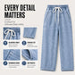 Men's Loose Straight-Leg Denim Pants