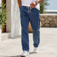 Men's Loose Straight-Leg Denim Pants