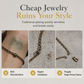 Adjustable Stainless Steel Chain Charm Bracelet featuring Cross Pentagram and Witch Knot Pendants