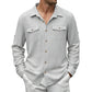 Men's Casual Classic Long Sleeve Shirt