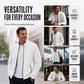 Men's Casual Quilted Stand Collar Jacket