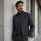 Men's Casual Quilted Stand Collar Jacket