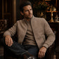 Men's Casual Quilted Stand Collar Jacket