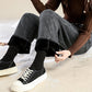 Women's Warm-Lined Wide-Leg Jeans
