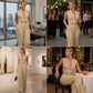Women's Cropped Blazer Vest & Wide-Leg Pants Set