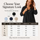Women's Vintage Long Sleeve V-Neck Top