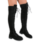 Women's High Lace-Up Over-the-Knee Boots