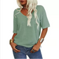 Women's Casual V-Neck Short Sleeve T-Shirt