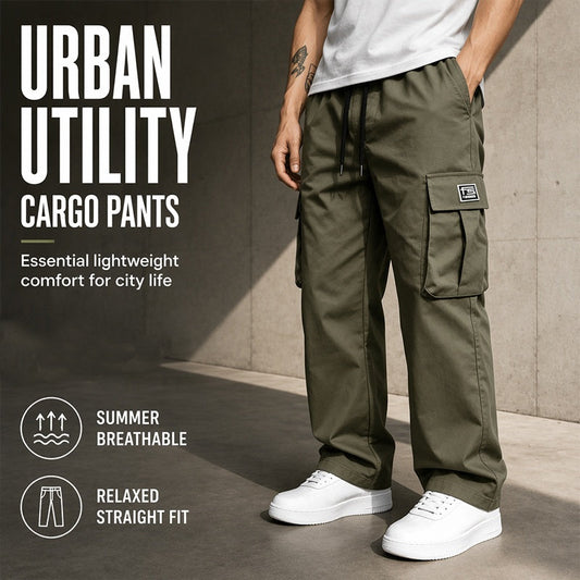Men's Multi-Pocket Loose-Fit Cargo Pants
